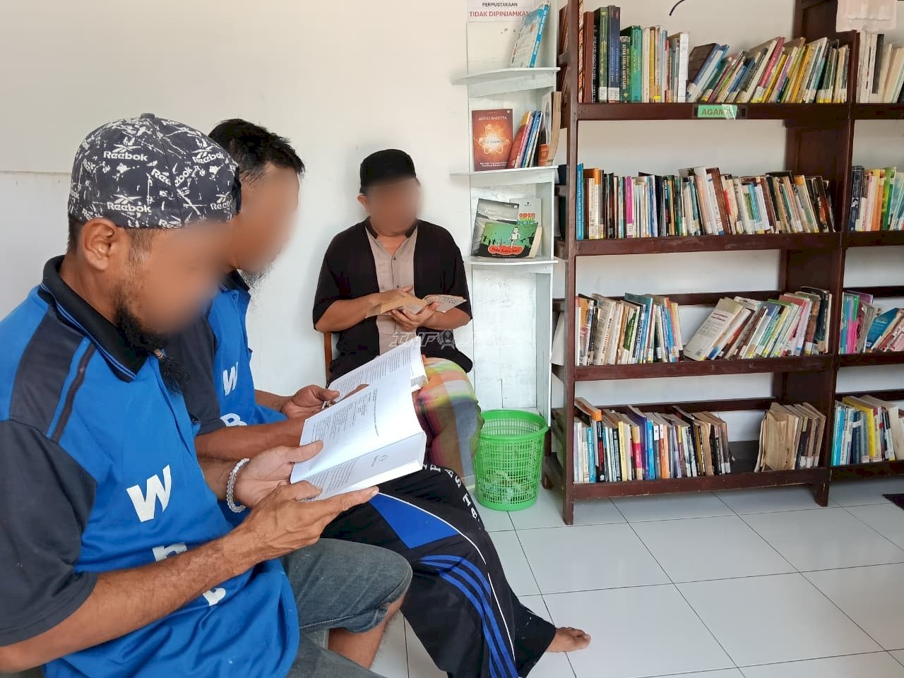 Perpustakaan Lapas Tanjung Jadi Sarana Warga Binaan Kembangkan Minat Baca