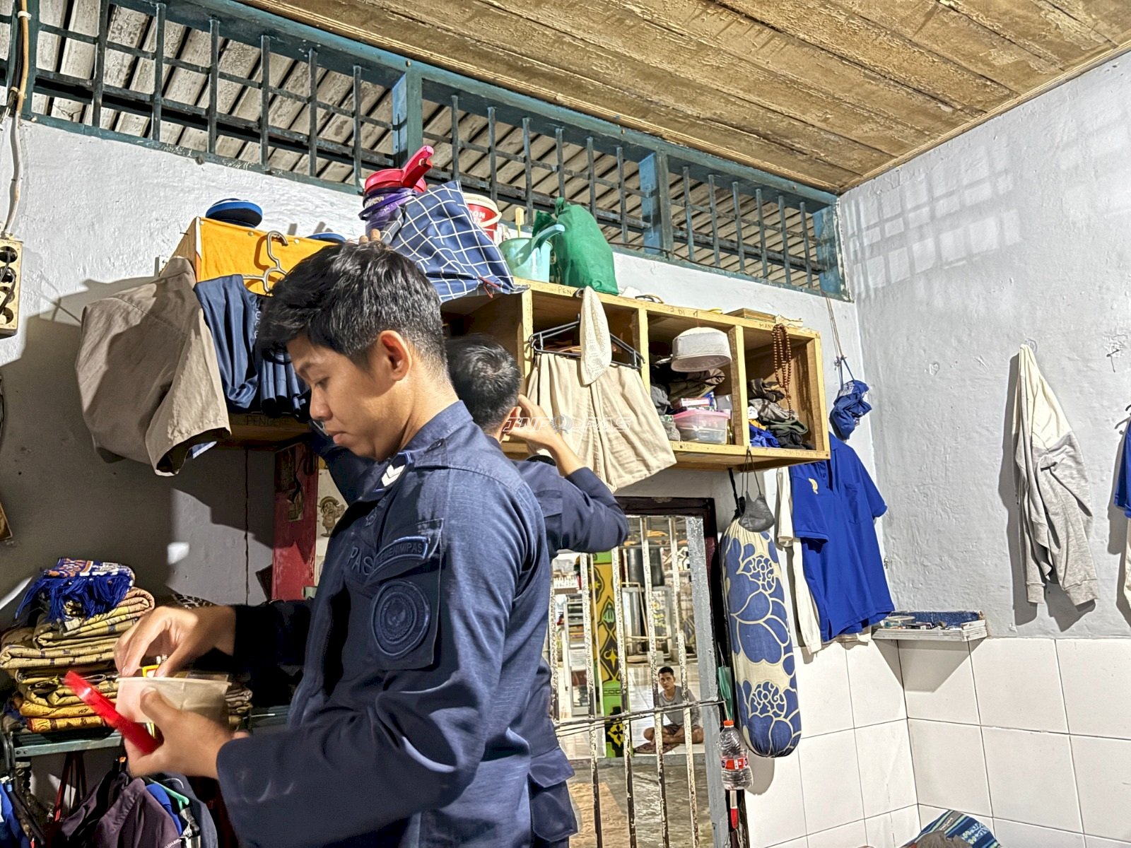 Rutan Rantau Perkuat Deteksi Dini lewat Penggeledahan Rutin Kamar Hunian