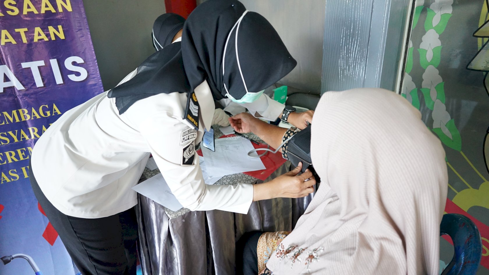 Rutin Tiap Bulan, Lapas Perempuan Malang Layani Cek Kesehatan Gratis bagi Pengunjung