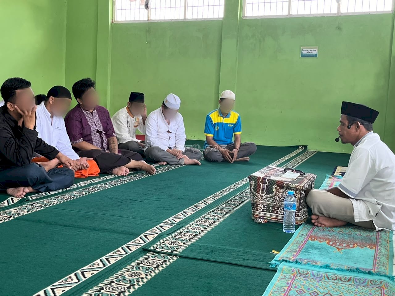 Tumbuhkan Keimanan dan Keteguhan Hati, Lapas Kotabaru Gelar Tausiyah bagi Warga Binaan