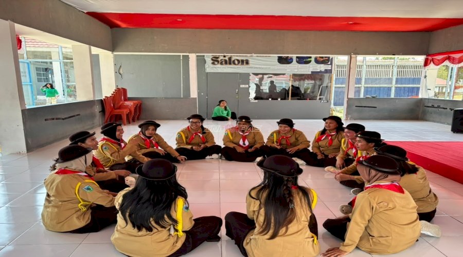 Lapas Perempuan Palu Bentuk Karakter Warga Binaan melalui Pembinaan Kepramukaan