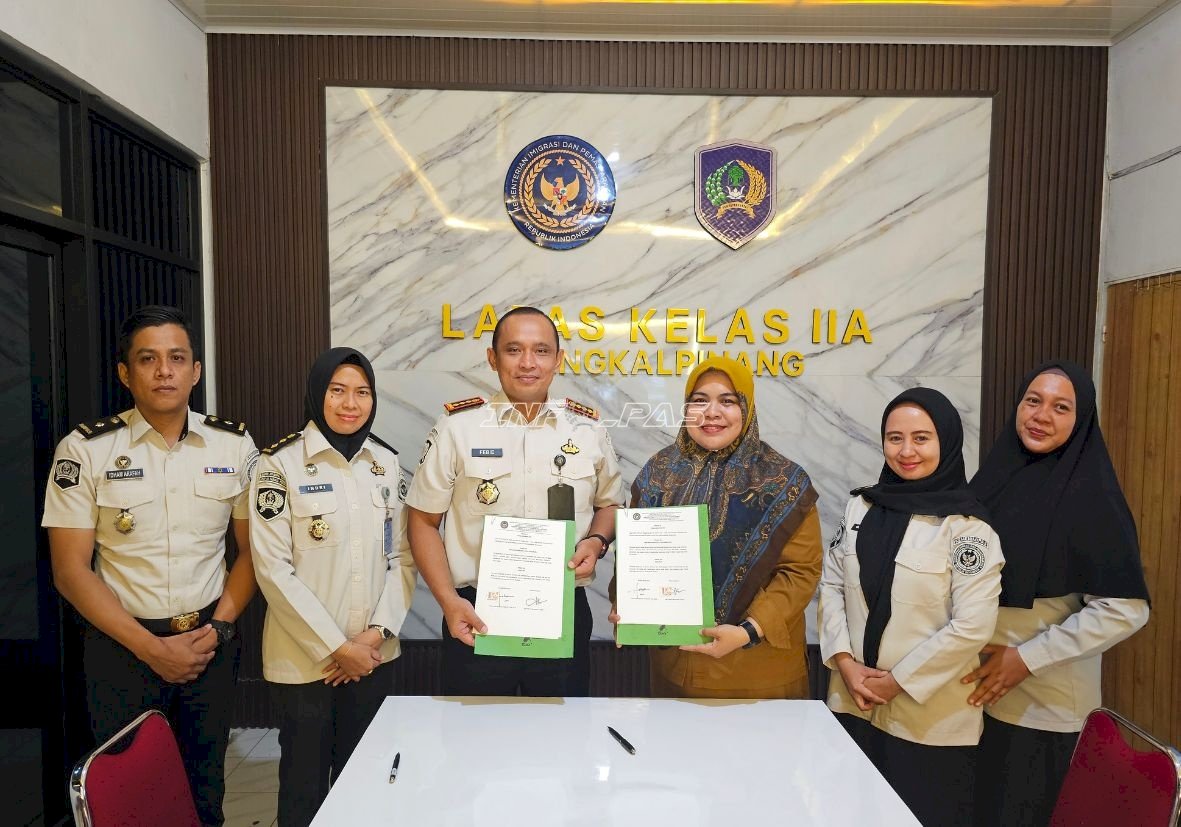 Gandeng Apoteker, Lapas Pangkalpinang Tingkatkan Layanan Kesehatan