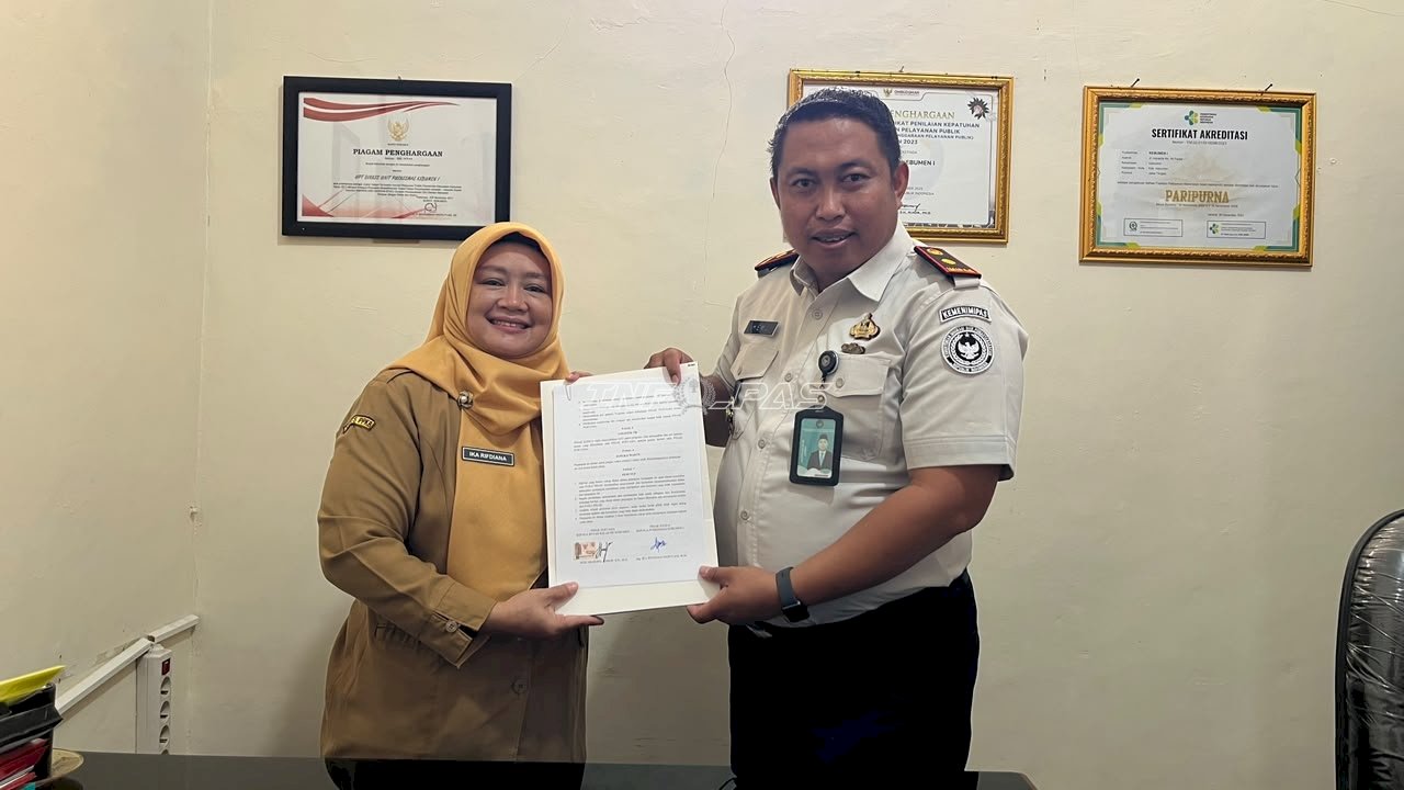 Rutan Kebumen dan Puskesmas Kebumen I Tanda Tangani PKS Pelayanan Kesehatan