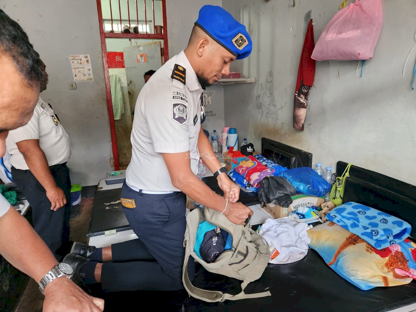 Komitmen Zero Halinar, Lapas Tual Perketat Pengawasan Kamar Hunian