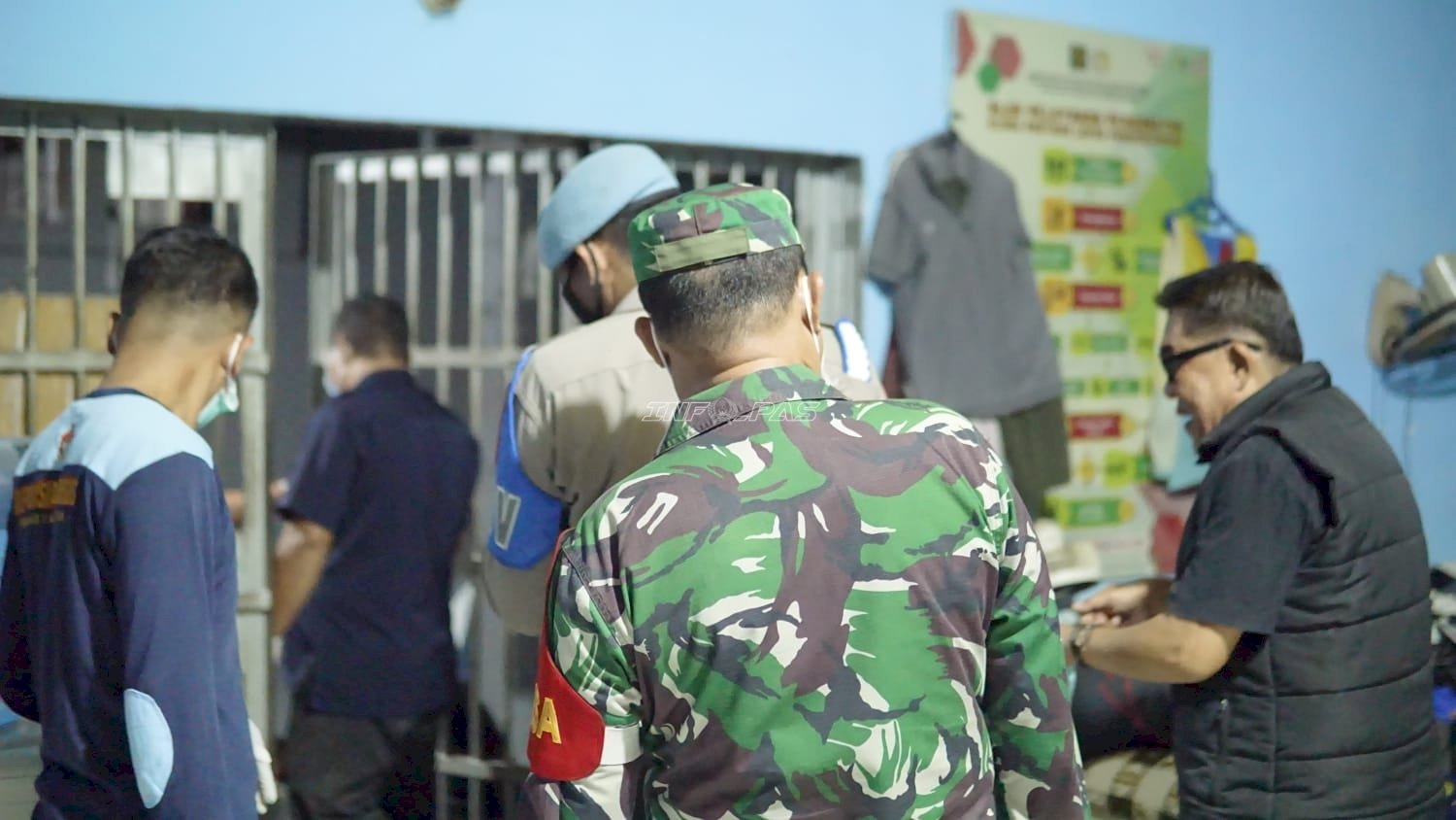 Tegaskan Komitmen Zero Halinar, Lapas Pangkalpinang Gelar Razia Bersama APH