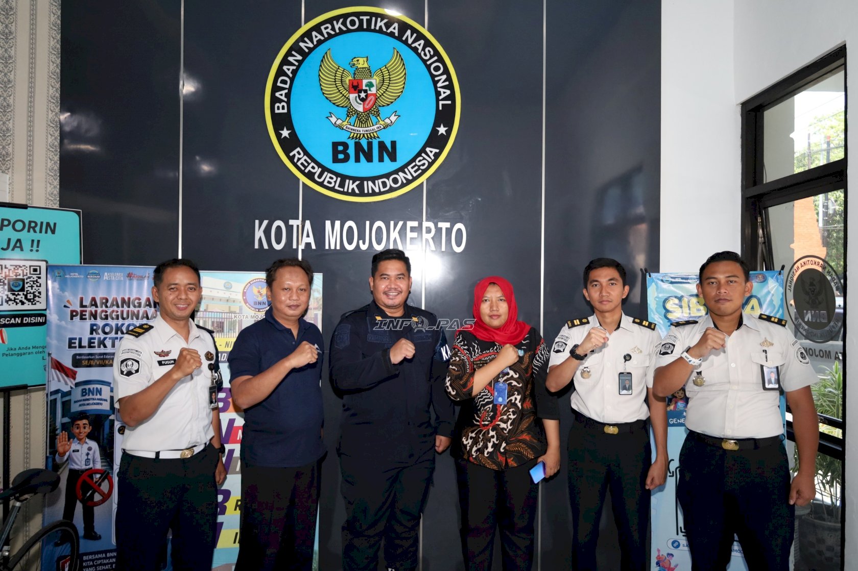 Lapas Mojokerto Silaturahmi ke BNNK, Perkuat Sinergi Pemberantasan Narkoba dan Keamanan