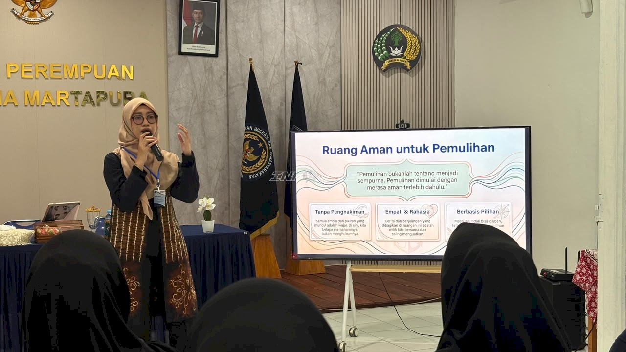 Perkuat Kesehatan Mental dan Pemulihan, Lapas Perempuan Martapura Gelar Mind Reset