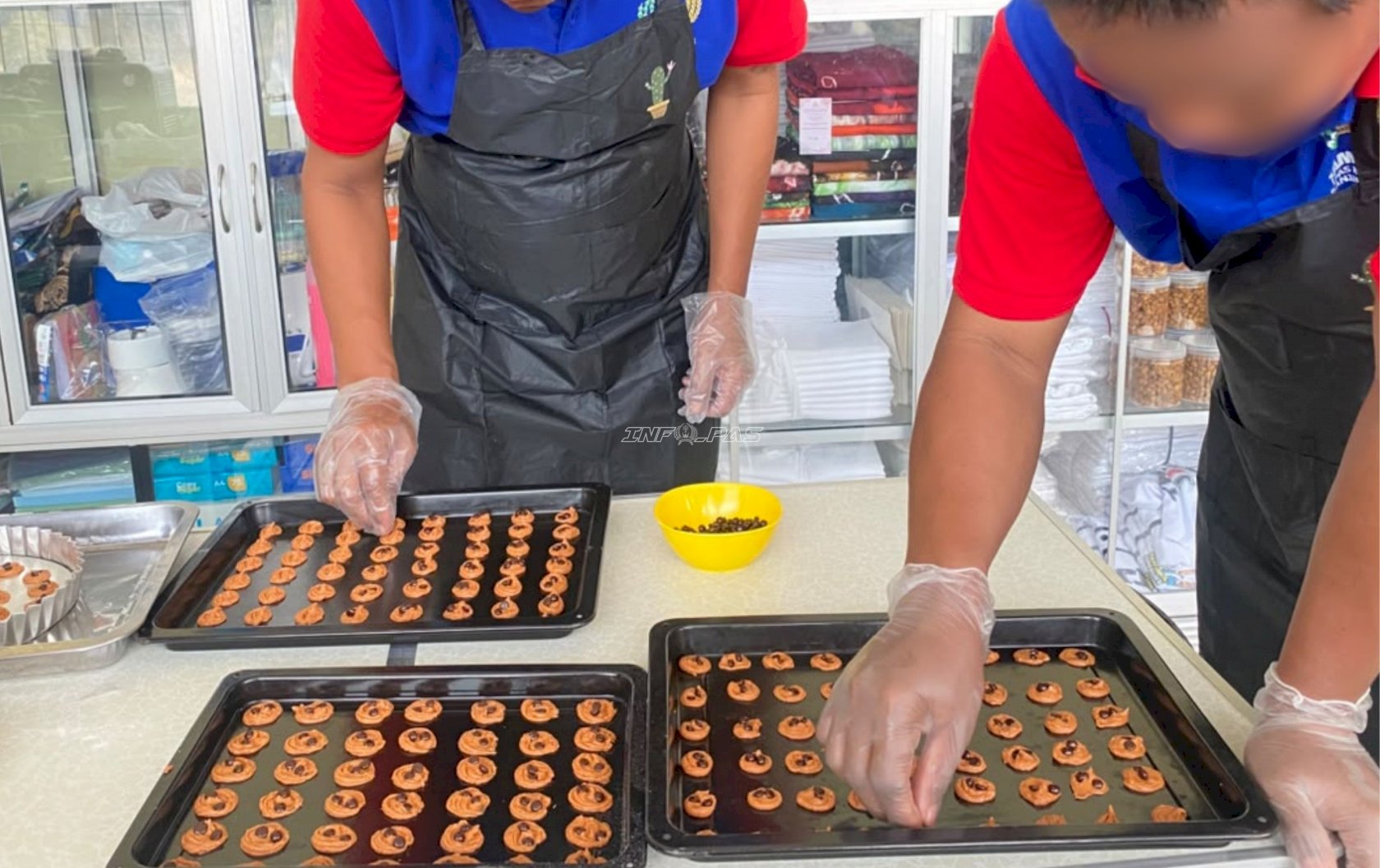 Dari Program Kemandirian, Warga Binaan Lapas Banjarmasin Produksi Cookies Coklat Siap Jual