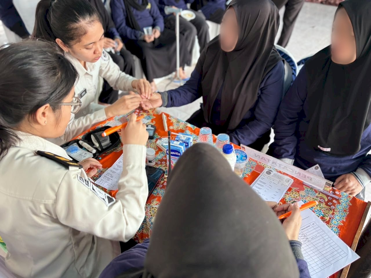 Jaga Kesehatan Warga Binaan dan Keluarga, Lapas Perempuan Martapura Gelar Posyandu