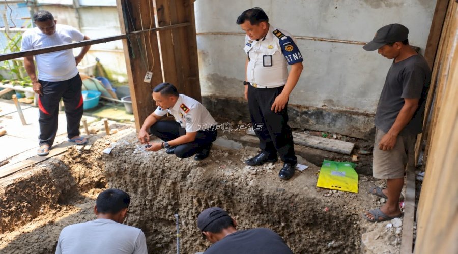 Respon Sanitasi Lingkungan, Lapas Wahai Lakukan Penggalian Septic Tank Mandiri