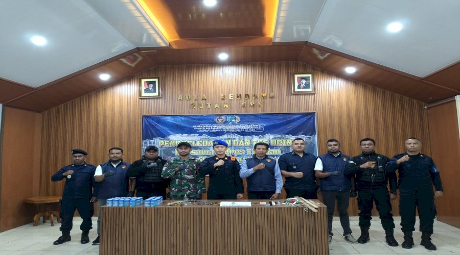 Razia Malam, Rutan SoE Perkuat Pengawasan Blok Hunian