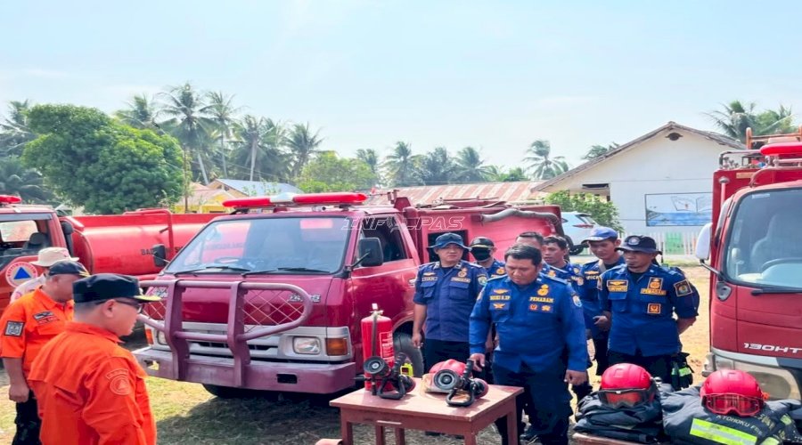 Lapas Leok Perkuat Kesiapsiagaan lewat Simulasi Penanggulangan Karhutla 