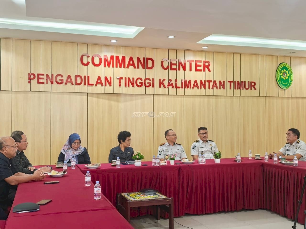 Kunjungi Kejati, Pengadilan Tinggi, dan Ombudsman, Kanwil Ditjenpas Kaltim Perkuat Koordinasi