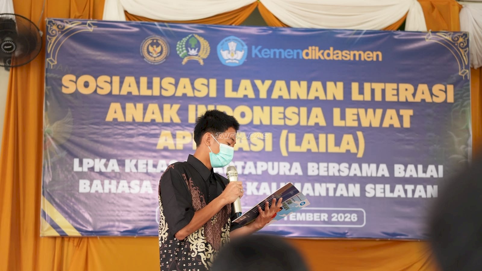 Gandeng Balai Bahasa, LPKA Martapura Ajak Anak Binaan Tingkatkan Literasi Lewat LAILA