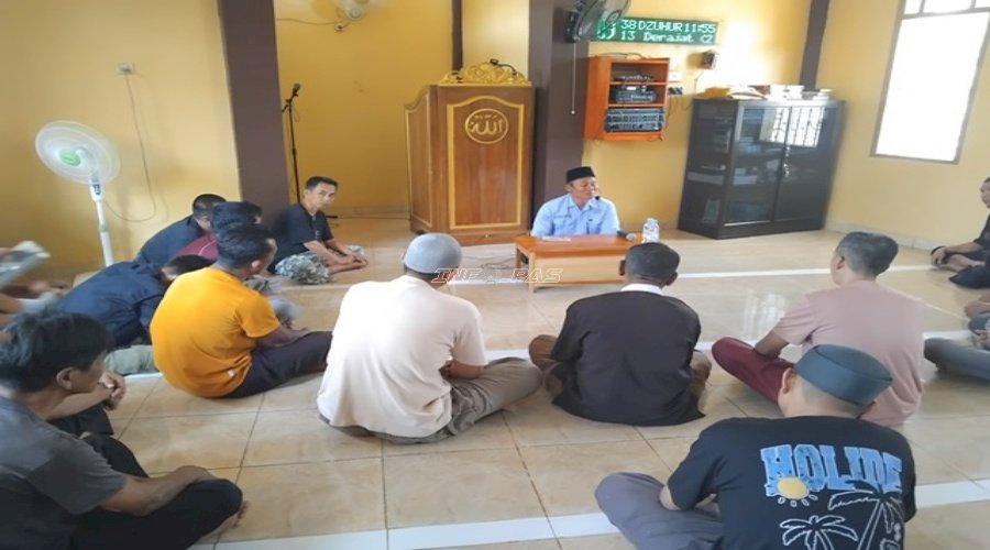 Rutan Poso Perkuat Pembinaan Kerohanian Warga Binaan melalui Tarbiah Islam