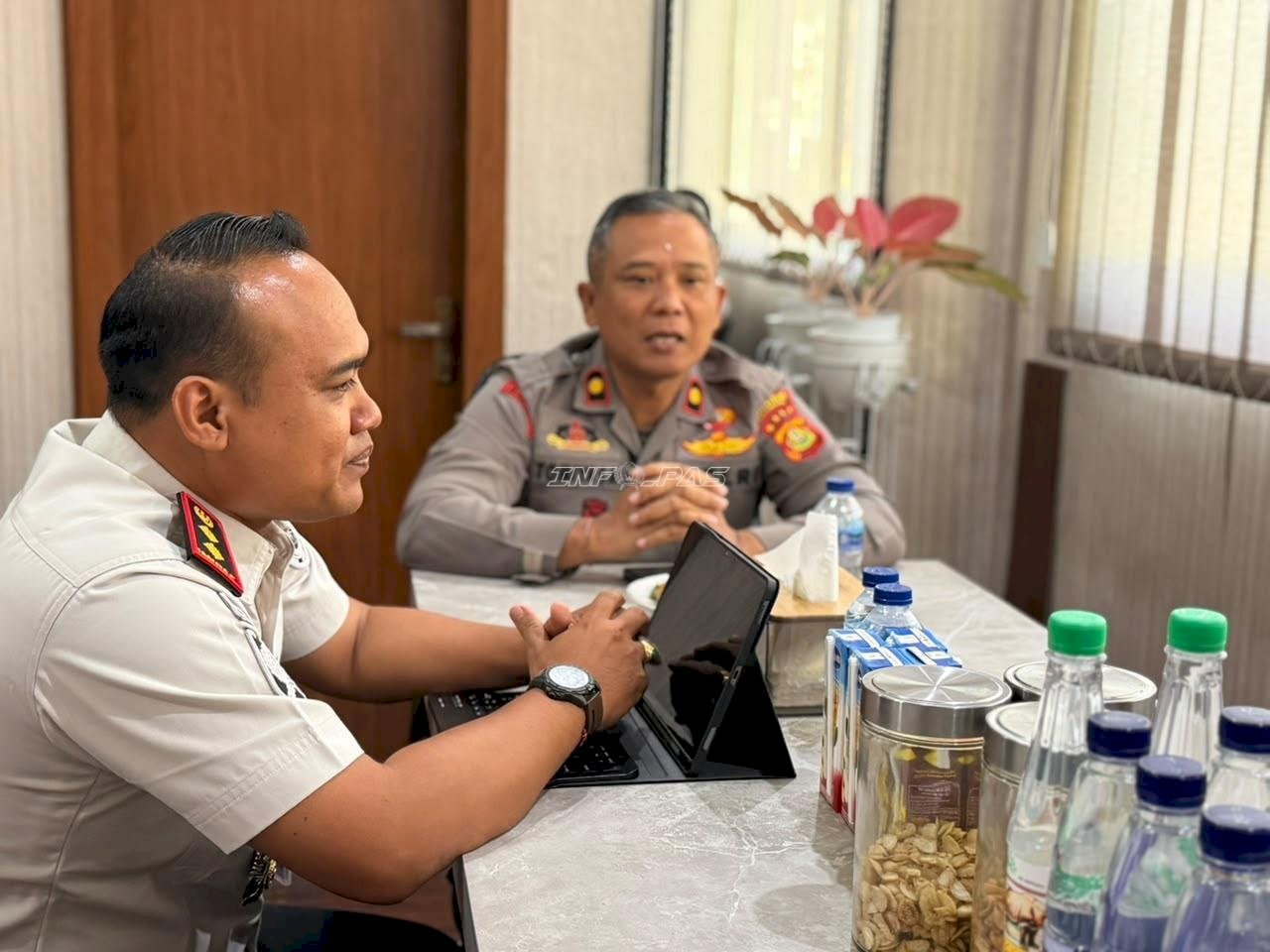 Bapas Denpasar Perkuat Koordinasi dengan Polres Tabanan, Bahas Foris dan KUHP Baru