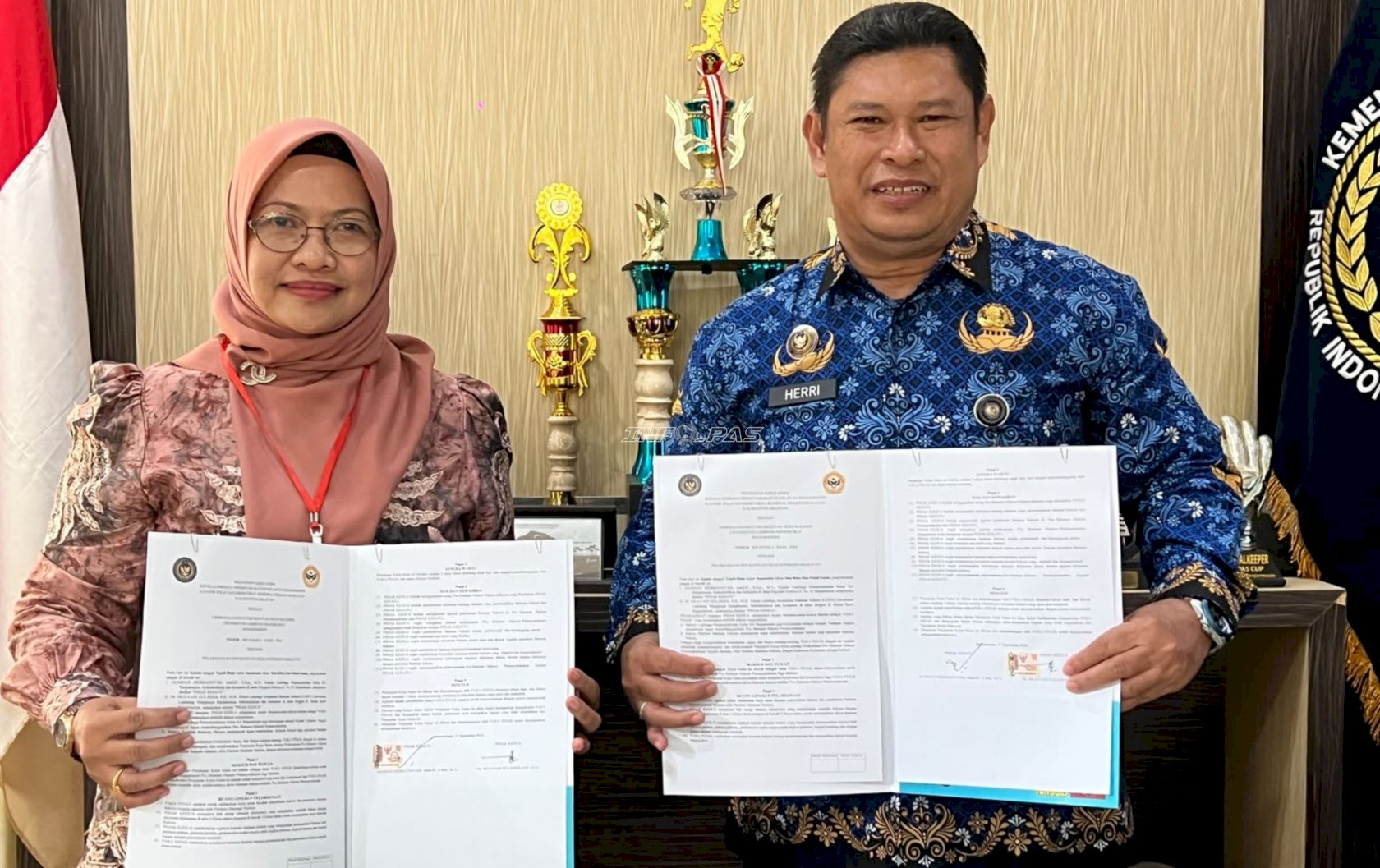 Perkuat Akses Bantuan Hukum, Lapas Banjarmasin Jalin Kerja Sama dengan LKBH ULM