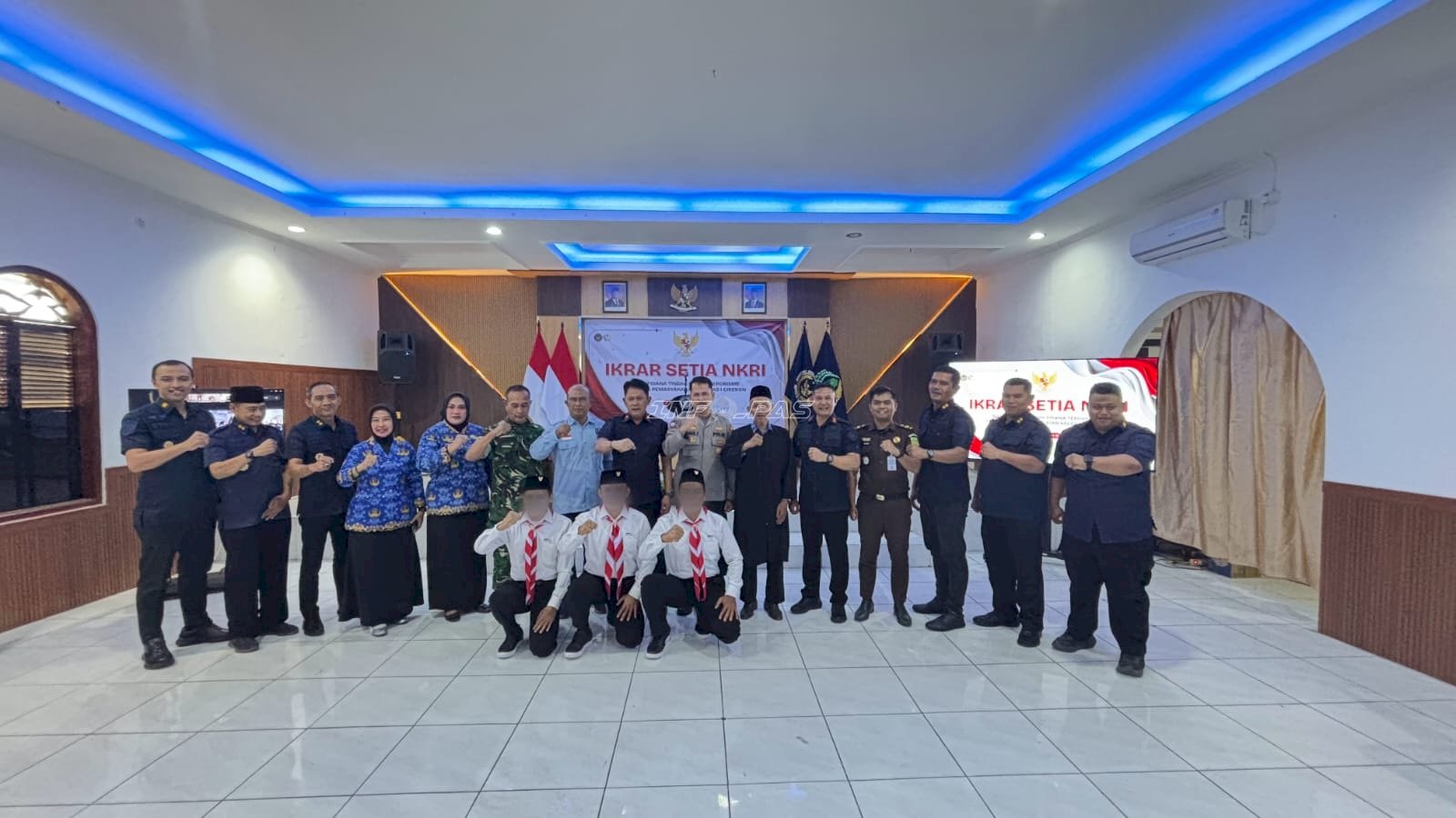 Tiga Napiter Lapas Cirebon Berikrar Setia kepada NKRI