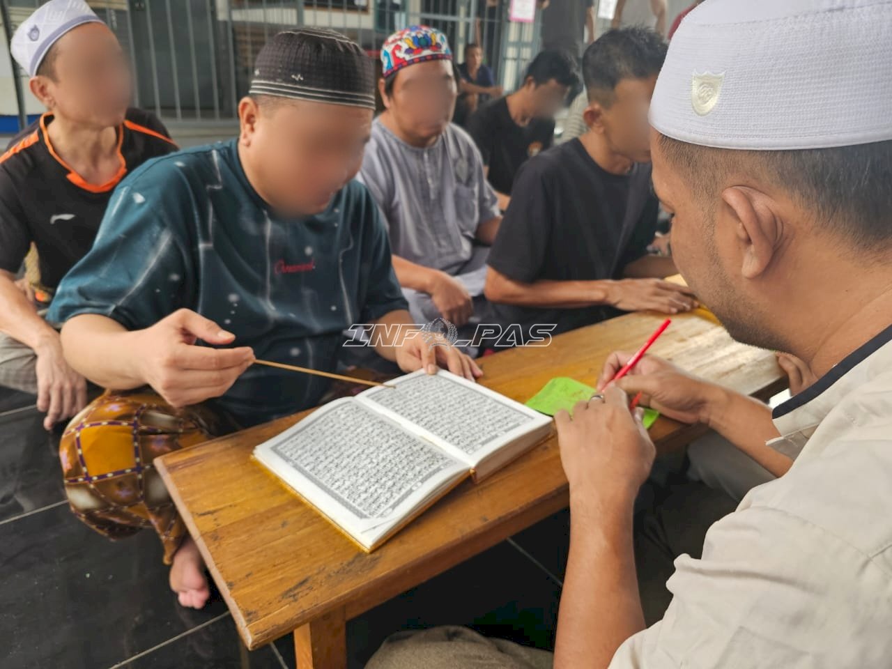 Bangun Karakter Warga Binaan, Rutan Kandangan Intensifkan Pembelajaran Al-Qur’an dan Tajwid