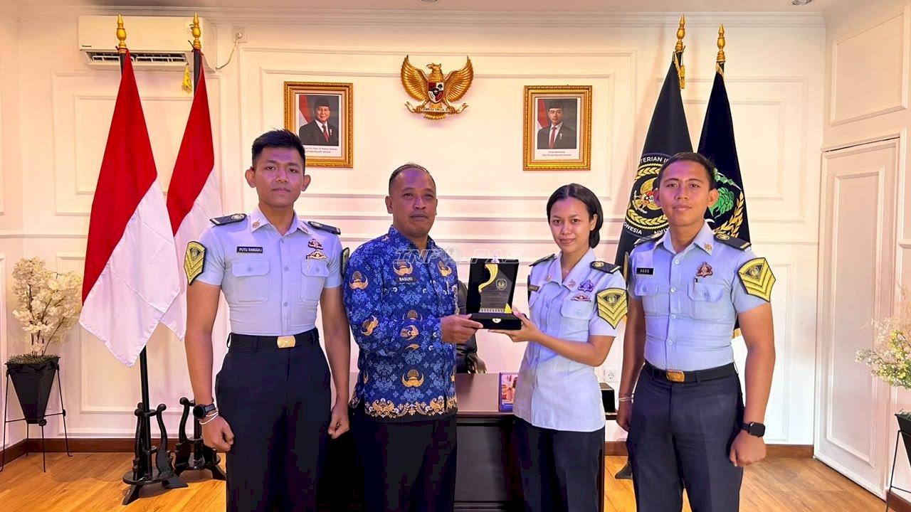 Lapas Tabanan Lepas Tiga Taruna Poltekimipas, Bekali Pengalaman Tugas Pemasyarakatan