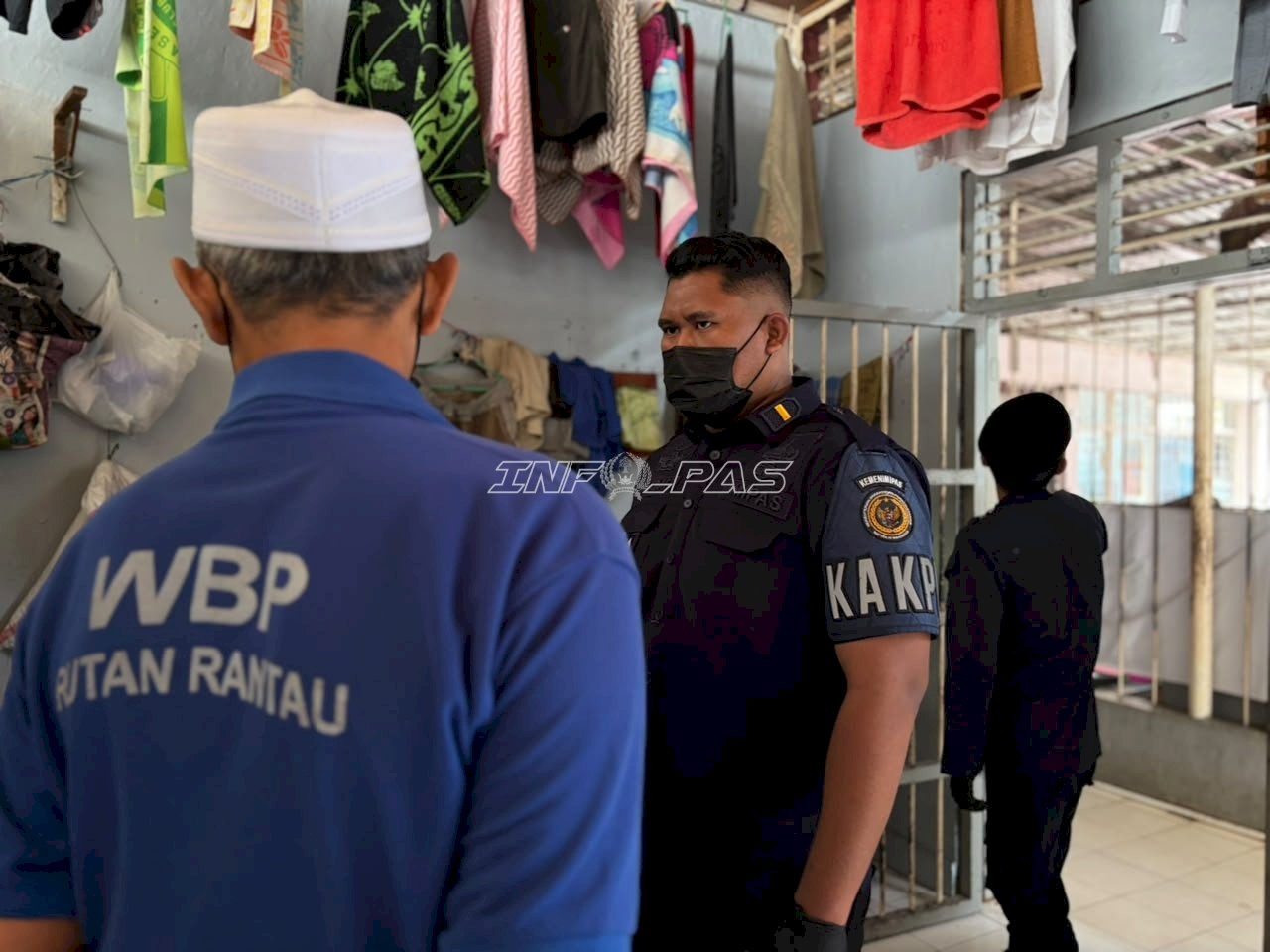Rutan Rantau Gelar Operasi Gabungan Penggeledahan bersama APH