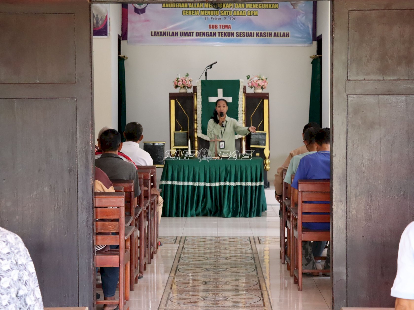 Kuatkan Iman dan Harapan, Lapas Ambon Gelar Penyuluhan Rohani bagi Warga Binaan Kristen