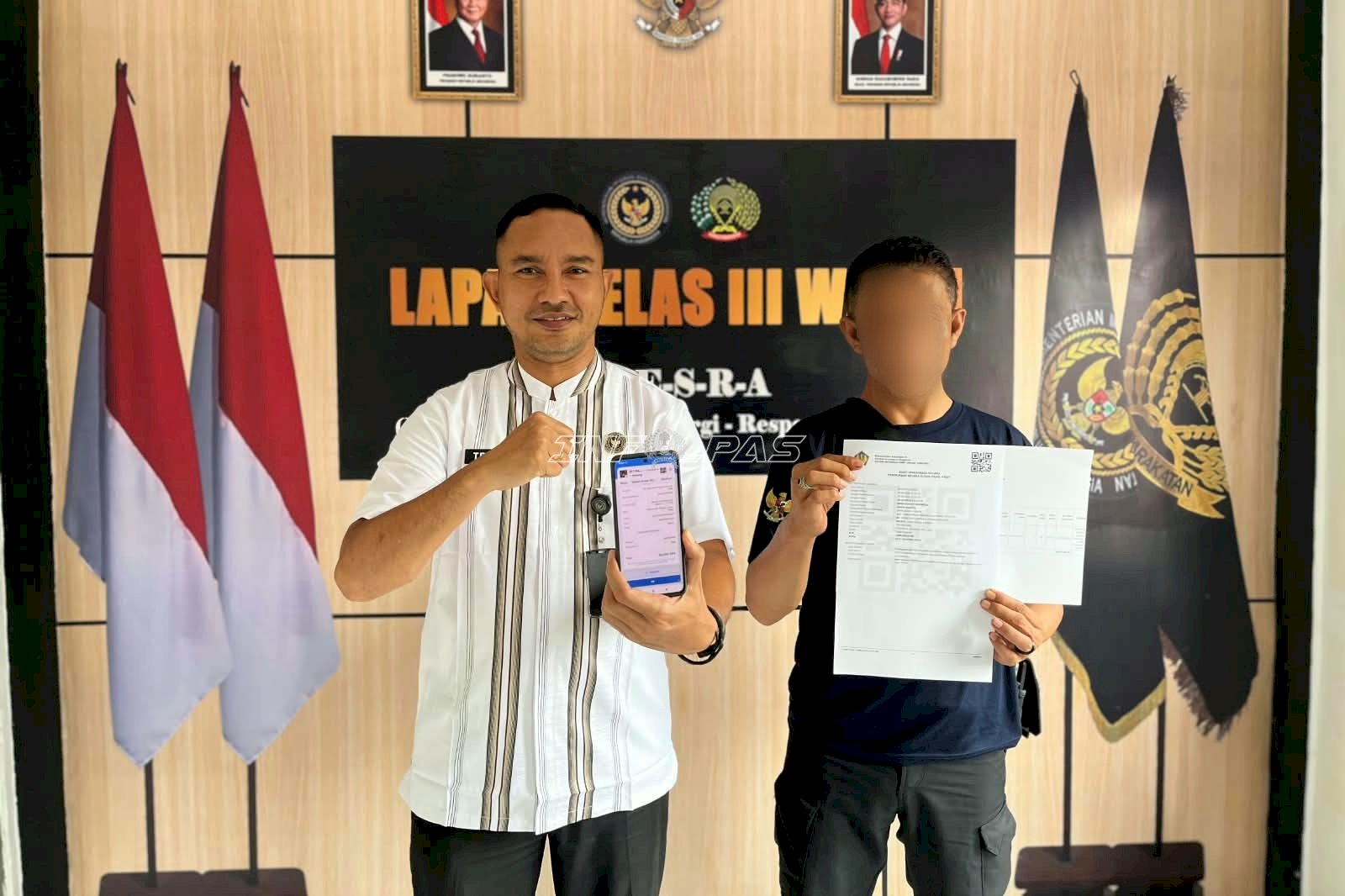 Rutin Setor PNBP, Lapas Wahai Buktikan Keberhasilan Pembinaan Kemandirian Warga Binaan