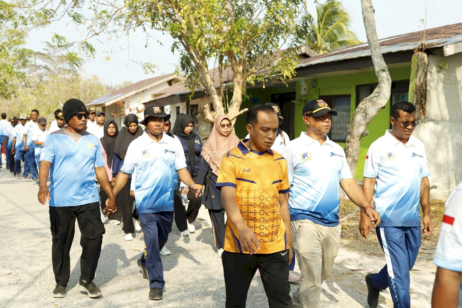 Lapas Geser Jaga Hubungan Lintas Instansi melalui Jalan Santai Harhubnas 2026