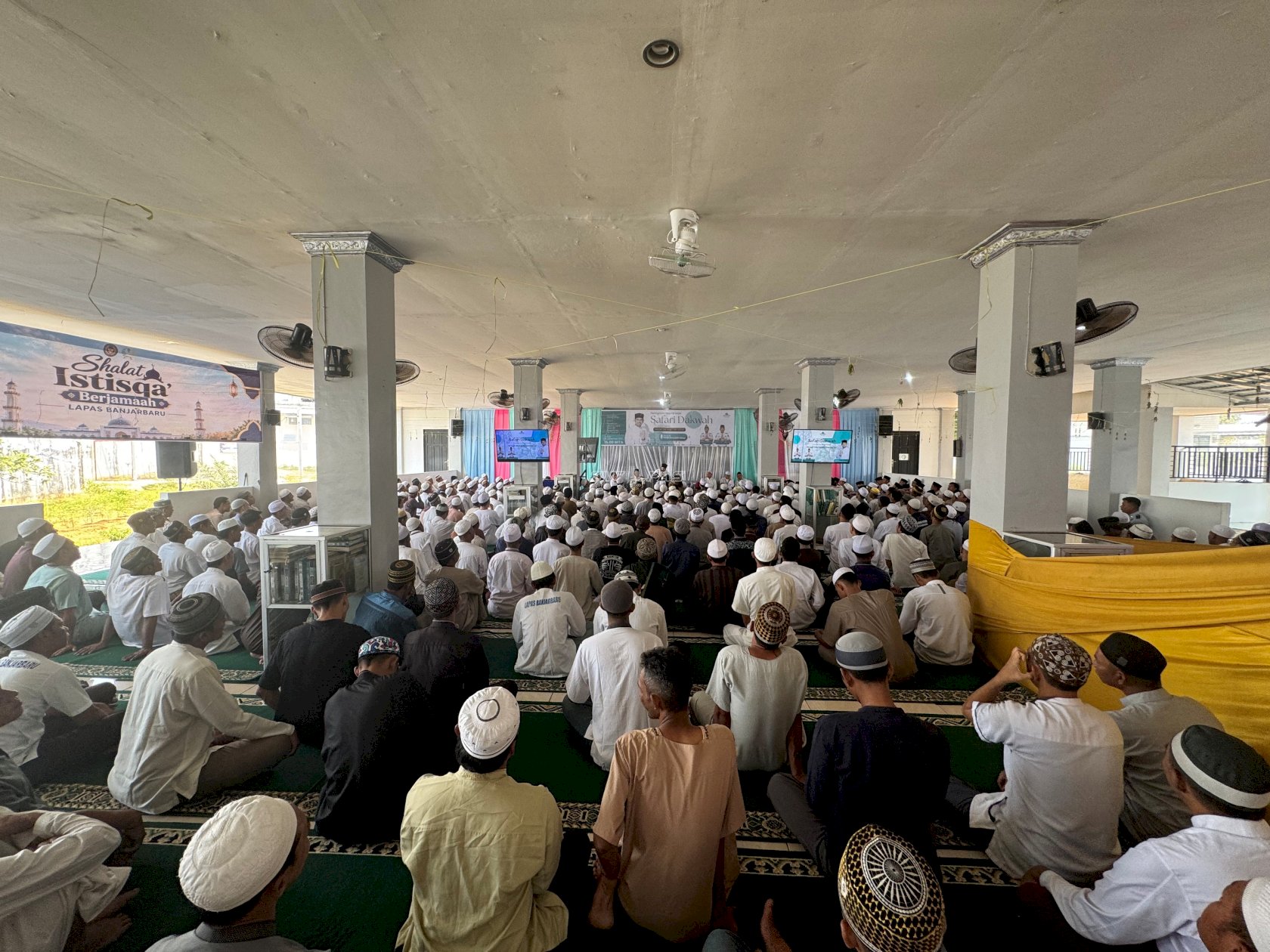 500 Warga Binaan Ikuti Safari Dakwah Habib Ahmad Al Habsyi di Lapas Banjarbaru