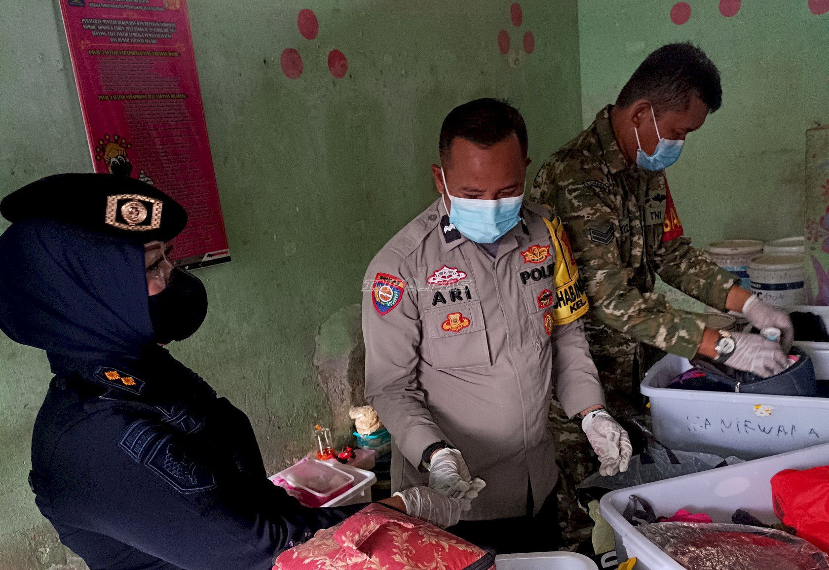Gandeng APH, Lapas Perempuan Palembang Gelar Razia Gabungan dan Tes Urine