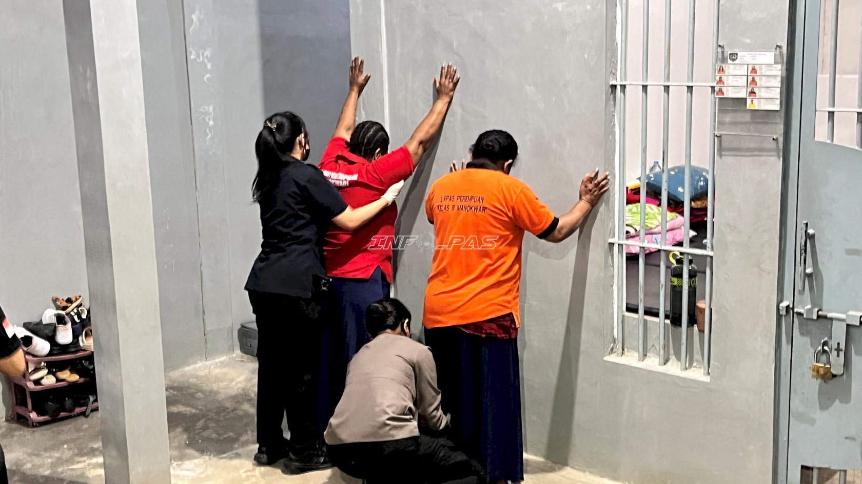 Kanwil Ditjenpas Papua Barat Gelar Razia dan Tes Urine di Lapas Perempuan Manokwari