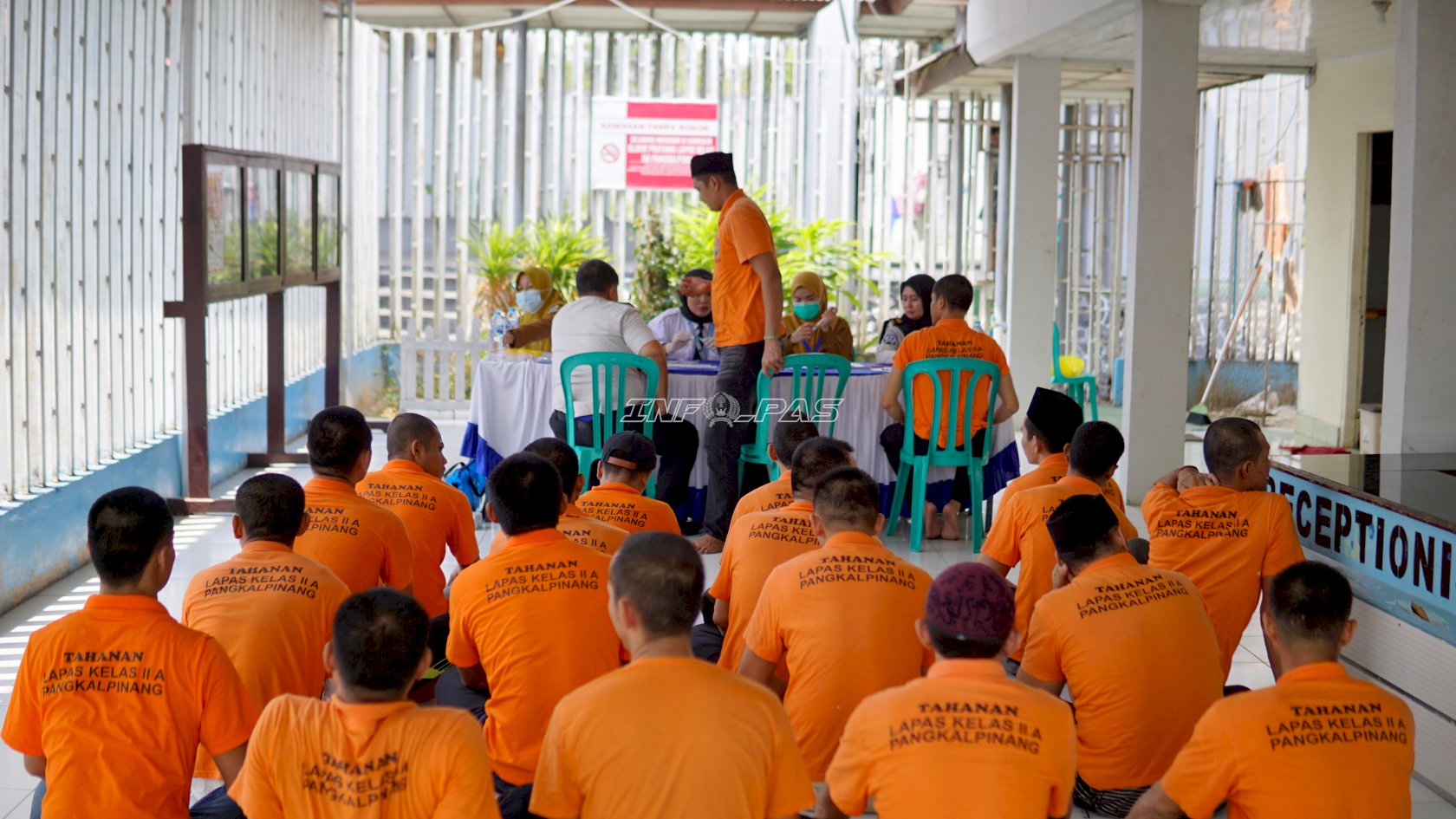 45 Warga Binaan Lapas Pangkalpinang Jalani VCT Mobile dan Skrining Penyakit Menular