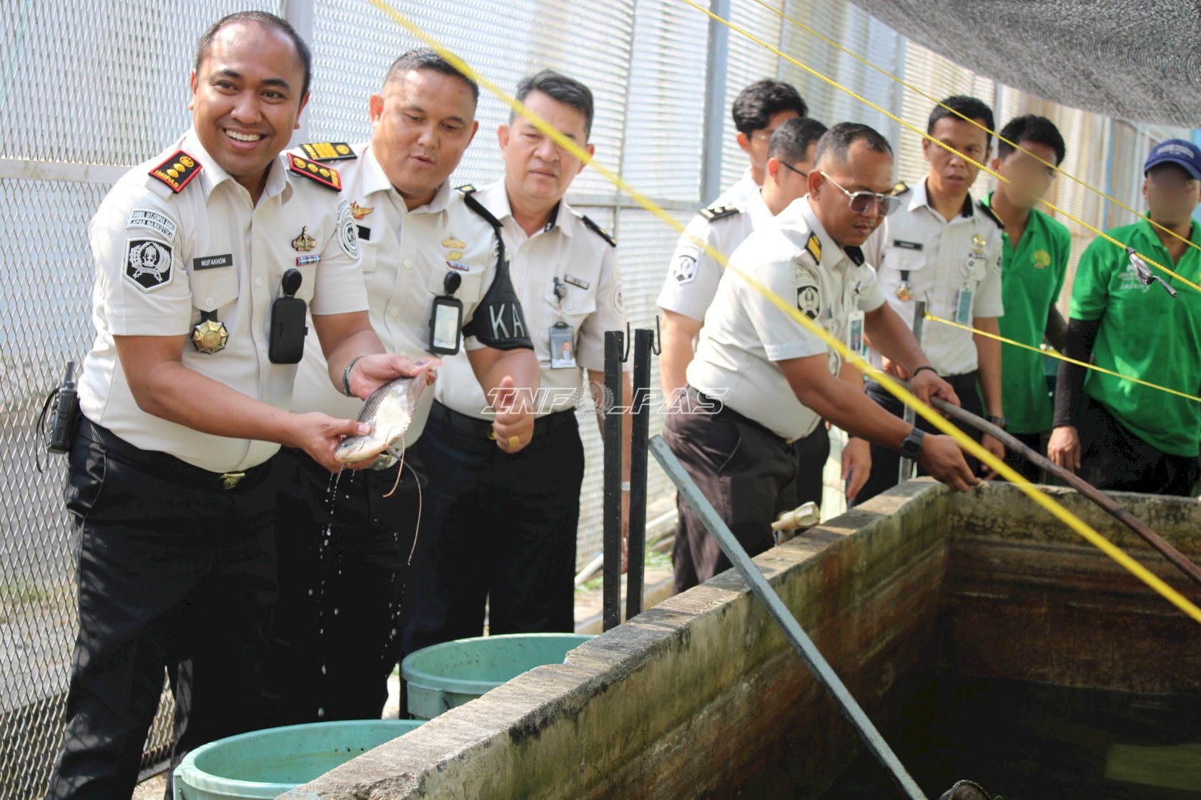 Panen 300 Kg Gurame, Lapas Narkotika Pangkalpinang Kembangkan Budidaya Perikanan Air Tawar