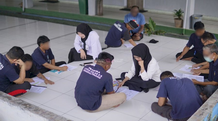  Lapas Pangkalpinang Berantas Buta Aksara Warga Binaan lewat Pembinaan Calistung