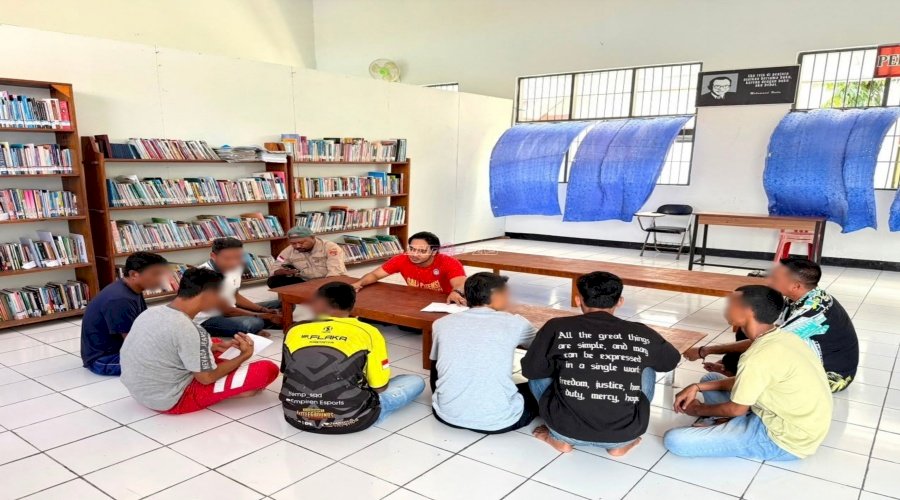 Wujudkan Pembinaan Berkualitas, Warga Binaan Lapas Ambon Ikuti Program Pendidikan Kesetaraan