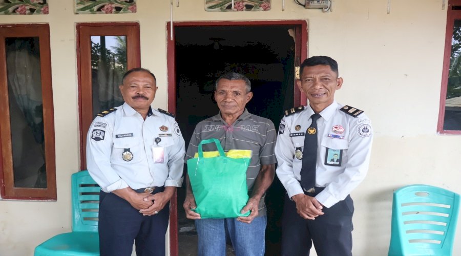 LPKA Ambon Salurkan Bansos, Hadirkan Manfaat bagi Masyarakat