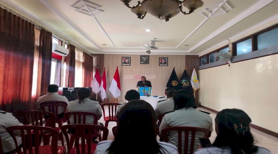 Bapas Ambon Gelar Ibadah Persekutuan Kristen, Perkuat Iman dan Kebersamaan Petugas