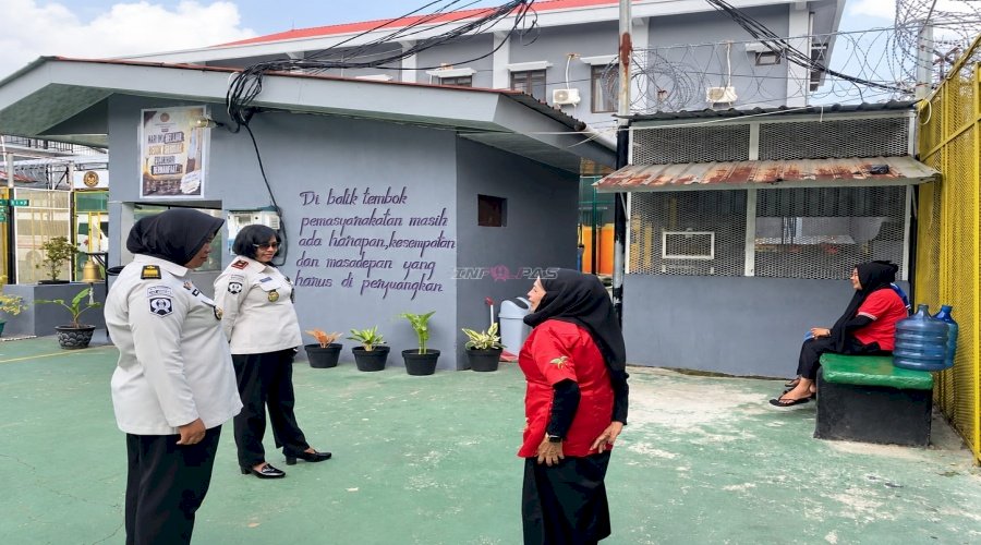 Kalapas Perempuan Ambon Pantau Langsung Sejumlah Titik dan Menu Warga Binaan 