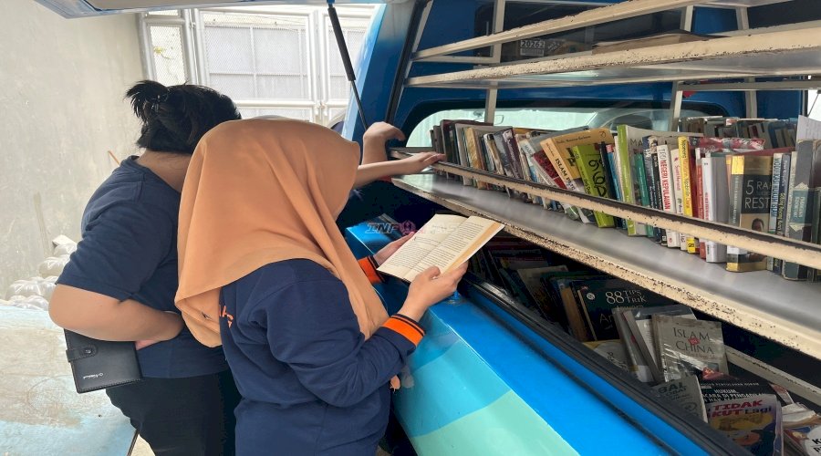 Perpustakaan Keliling Hadir di Lapas Perempuan Pangkalpinang, Dorong Warga Binaan Gemar Membaca