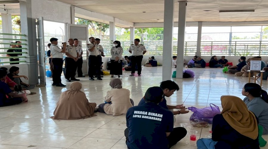 Dukung Penanganan Overcrowding, Lapas Banjarbaru Sosialisasikan Hak Integrasi