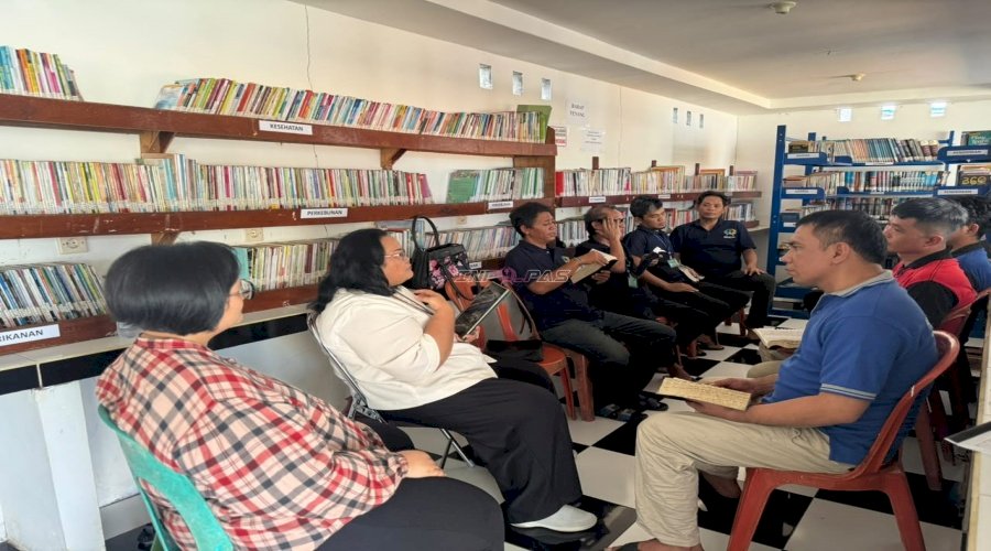 Kebaktian Warga Binaan Dalami Makna Kasih, Lapas Narkotika Karang Intan Dorong Perubahan Sikap