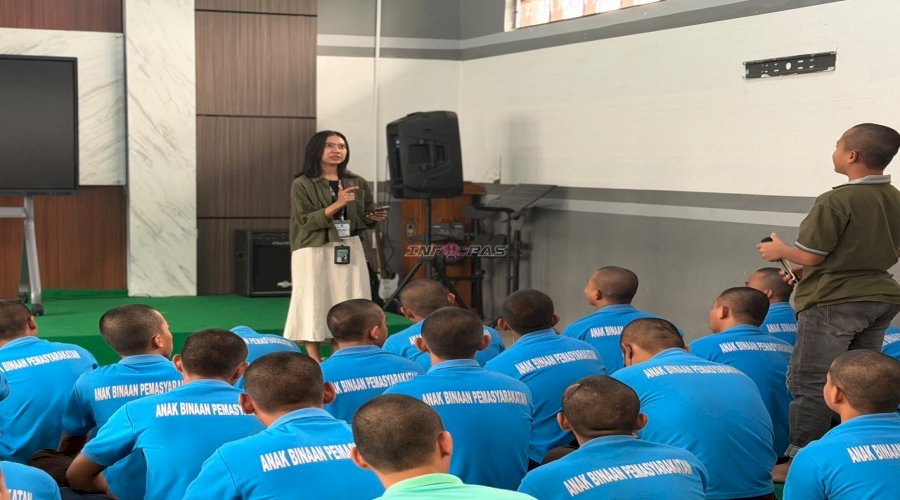 LPKA Palangka Raya bersama Puskesmas Bukit Hindu Gelar Posyandu Remaja bagi Anak Binaan 