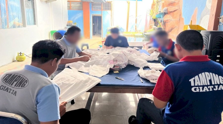 Kaos Sasirangan Karya Warga Binaan Lapas Banjarmasin Mulai Diminati