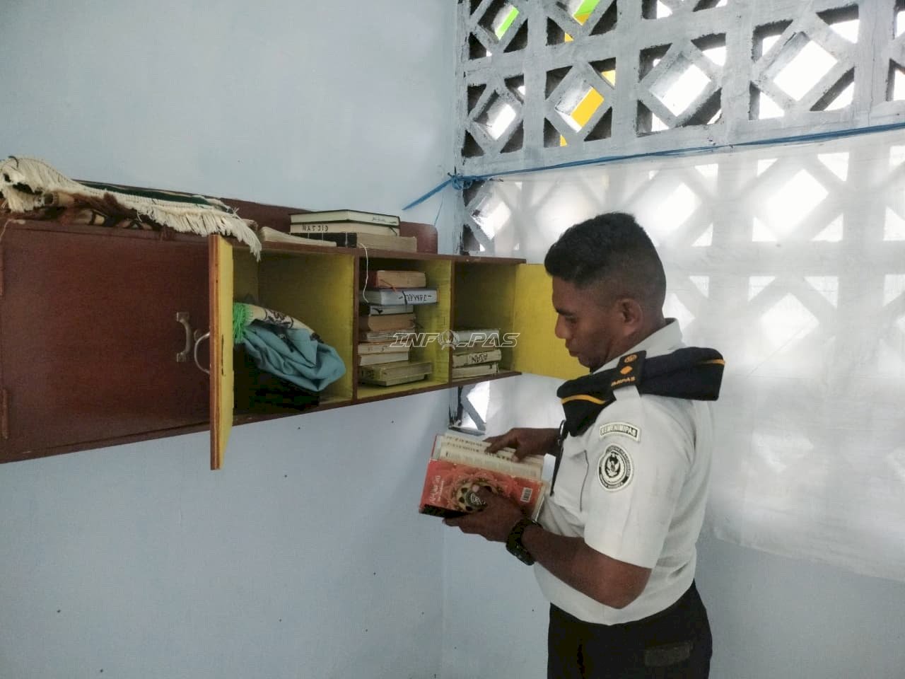 Deteksi Dini Gangguan Kamtib, Lapas Piru Gelar Penggeledahan Insidentil