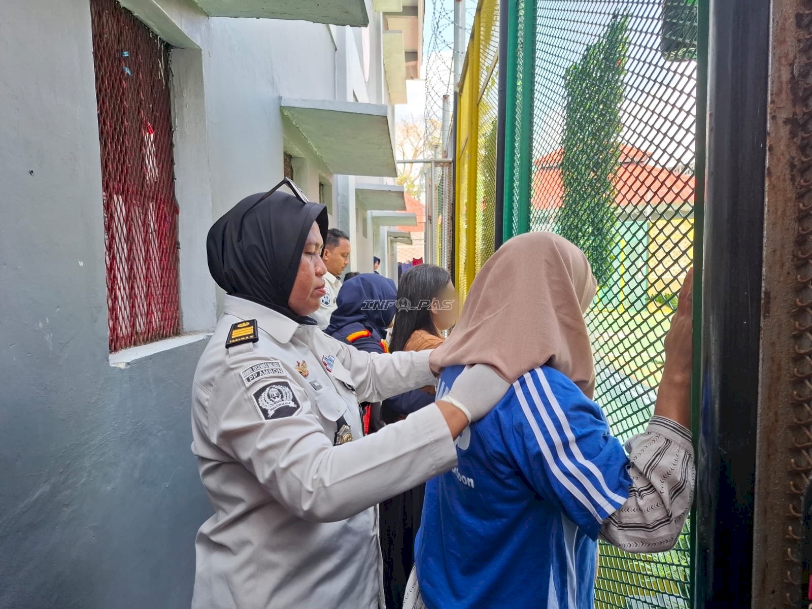 Perkuat Pencegahan dan Pengawasan, Lapas Perempuan Ambon Geledah Blok Hunian