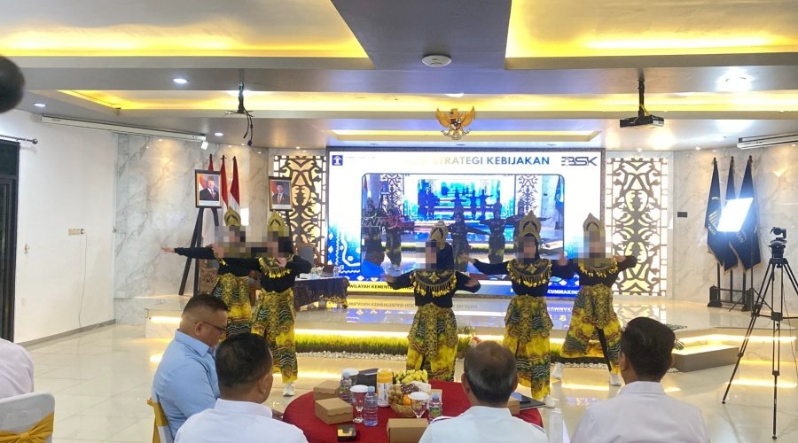 Warga Binaan Lapas Perempuan Martapura Persembahkan Tari Tradisional Banjar sebagai Pembuka Diskusi Strategi Kebijakan