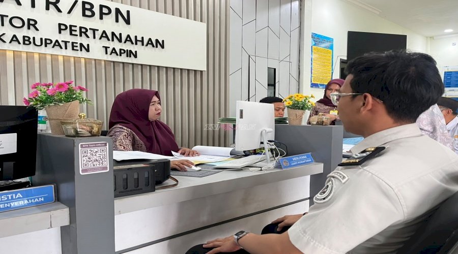 Tertib Administrasi, Rutan Rantau Koordinasikan Proses Balik Nama Sertifikat Tanah ke Kantor Pertanahan Kab. Tapin
