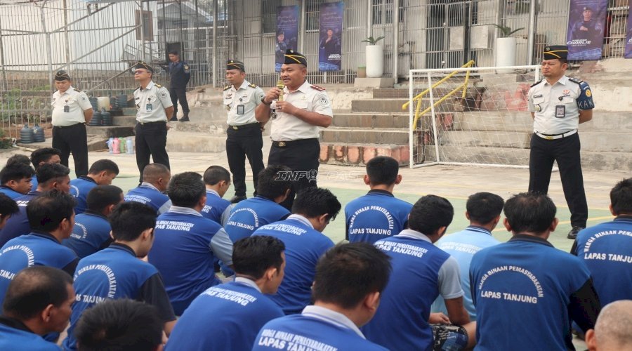 Lapas Tanjung Pastikan Kesehatan dan Keamanan  Warga Binaan melalui Sapa Kasih