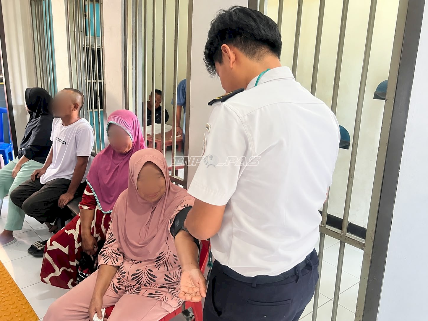 Layani Keluarga Warga Binaan, Lapas Wahai Hadirkan CKG bagi Pengunjung