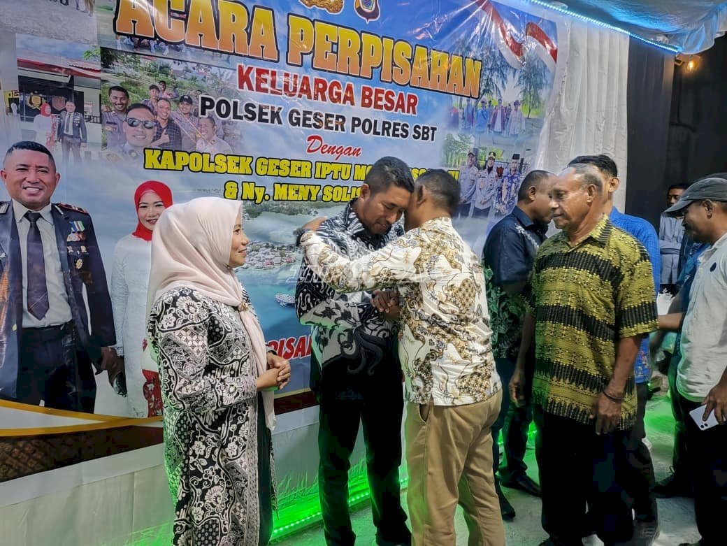 Pisah Sambut Kapolsek Geser, Lapas Geser Perkuat Koordinasi Kamtib